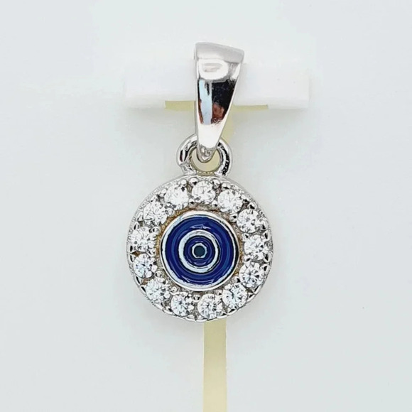 925 Sterling Silver Cubic Zircon Pendant for Women/Girls, US925P1091 - Picture 1 of 8